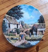  Talerz ozdobny kolekcjonerski Żniwa RoyalDoulton 