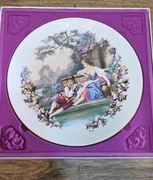 ROYAL DOULTON Talerz w pudełku WALENTYNKI 