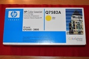 TONER HP Q7582A - NOWY, ORYGINALNY (YELLOW)