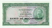 Mozambik - 100 Escudos (1961) UNC