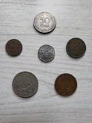 Zestaw monet Szwecja, Austria 6szt.