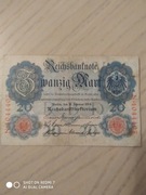 20 marek. Berlin 1914