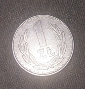 Moneta PRL 1 zł 1983