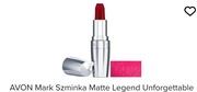 AVON Mark Szminka Matte Legend Unforgettable