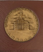 Medal LUBLIN NAJSTARSZA PIECZĘĆ MIEJSKA Etui