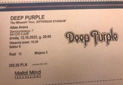 Bilet na koncert Deep Purple
