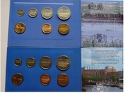 2 zestawy rocznikowe Holandia 1988-1989