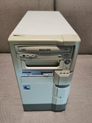 Retro stary komputer PC Vintage Old 