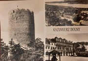 KAZIMIERZ DOLNY - Baszta, widok og, Rynek l. 60-te