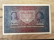 5000 MP –1920 r. – II.Seria S – stan 1/1- UNC/UNC-