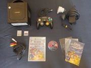 Nintendo GameCube czarna + Super Smash Bros.