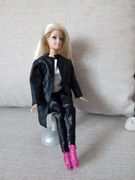 Barbie ubranka płaszcz leginsy bluzki buty torebka