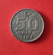 Moneta 50 000 lir 1999, Turcja
