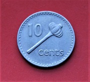 10 Centów 1969 r -   Fiji   stan !!