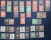 Znaczki Niemcy 1933 kasowane 