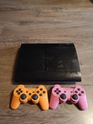 KONSOLA PS3 SUPER SLIM + 2 PADY + 20 GIER