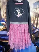 Sukienka Minnie Mouse 122 super stan 
