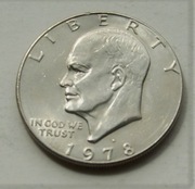 1 dolar 1978 D one dollar Eisenhower Stan !!