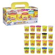 SADA PLASTICKÝCH HMÔT PLAYDOH 20 TUB