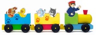 Woody Vlak so zvieratami