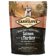 CARNILOVE SALMON & TURKEY FOR LARGE BREED PUPPIES 1,5kg