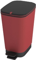 Odpadkový kôš plast Kis 35l červený