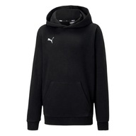 Bluza z Kapturem Puma Teamgoal 23 Casuals Hoody Jr Black Uniseks 164