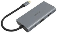 Adaptér HDMI,RJ-45,USB 3.2 Gen 1 (3.1 Gen 1),VGA Akasa AK-CBCA21-18BK
