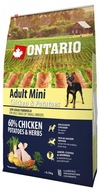 Suché krmivo Ontario kurča pre psov s alergiou 6,5 kg