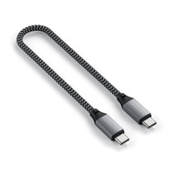 Satechi - uniwersalny kabel ładujący USB-C - USB-C 25cm 100W (space gray)