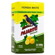 Yerba Mate Pajarito Menta Limon 500 g