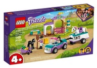 LEGO 41441 Friends - Szkółka jeździecka i przyczepa dla konia