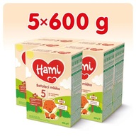 Hami 5 dojčenská kašička 5x600 g