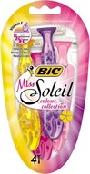 BIC MISS SOLEIL Maszynka jednorazowa do golenia COLOUR 4 szt