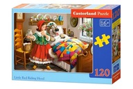 Puzzle układanka 120 elementów Czerwony Kapturek 6+ CASTORLAND