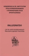 Rallegratevi, list do osób konsekrowanych