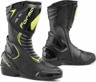 FORMA Moto topánky FRECCIA čierna/žltá fluo