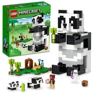 LEGO Minecraft trzypiętrowy dom w kształcie pandy bambusowa dżungla21245