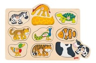 Puzzle Goki s držadlami motív zvieratka