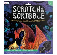 Škrabky Scratch & Scribble Fantastické draky