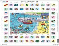 Puzzle Learning english by the sea Maxi