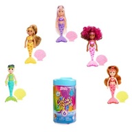 Barbie Lalka zmieniająca kolor Mattel Syrenka Mermaid Chelsea Reveal HCC75