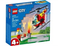LEGO CITY Helikopter Strażacki Straż Pożarna Gasi Pożar 53 Klocki 4+