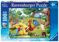 Puzzle Ravensburger pre deti 100 dielikov. XXL puzzle 100 dielikov. Macko