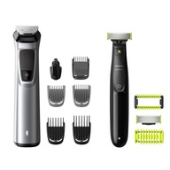 Zastrihávač vlasov 12v1 MultiGroom Philips MG9710/90+ OneBlade QP2530