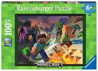 Puzzle 100 dielikov XXL. Monster Minecraft