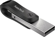 Pendrive SanDisk iXpand Go 256 GB Lightning, USB 3.0 čierny