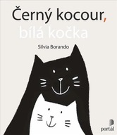 Černý kocour, bílá kočka Silvia Borando