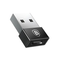 Baseus Przejściówka Adapter USB do USB-C 2,4A