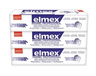 Elmex Zubná pasta Dental Enamel Protection Professional 75 ml trippack